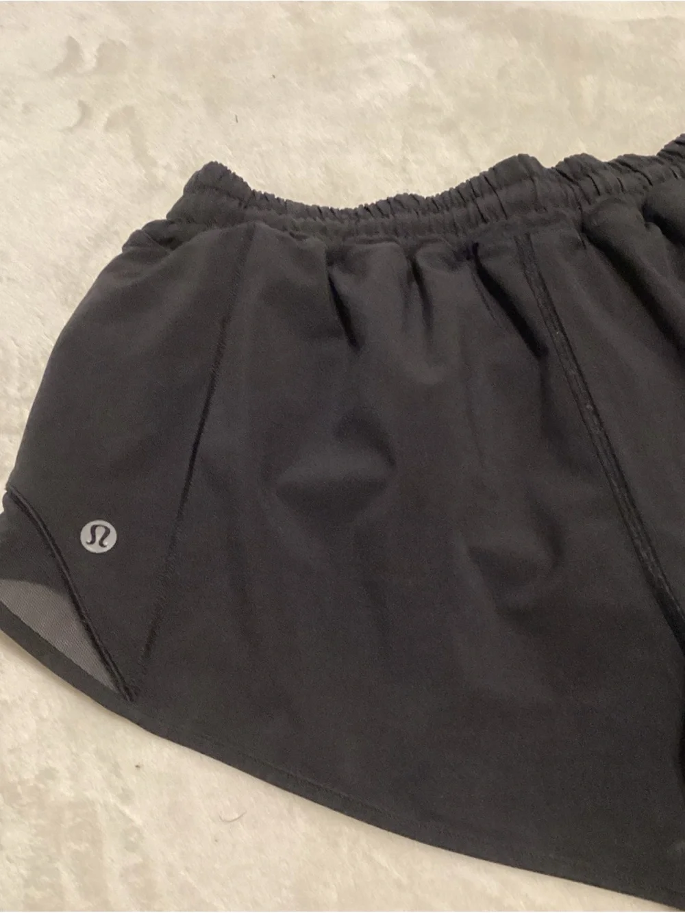 lululemon athletica Black Everyday Running Shorts